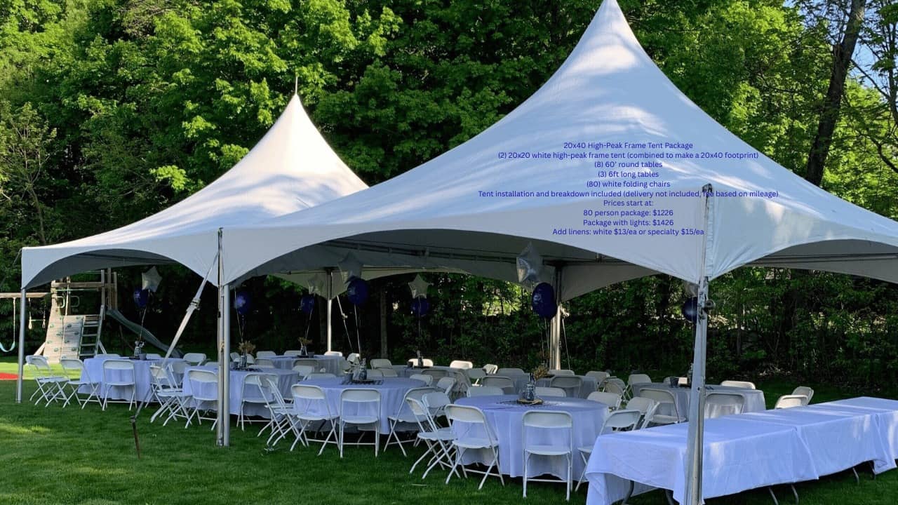 Tent with High Frame